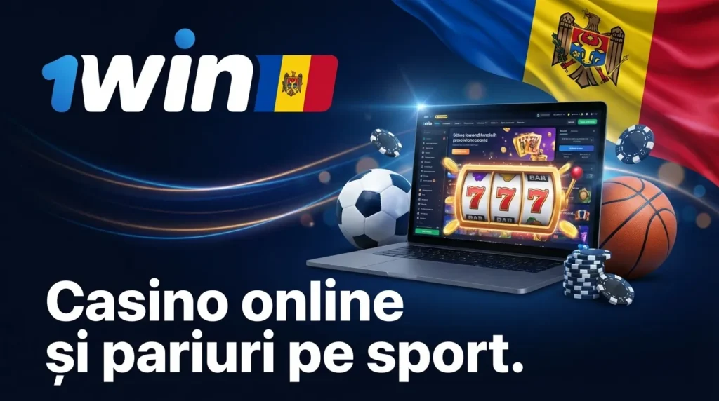 1Win în Moldova pentru pariuri și jocuri de noroc online